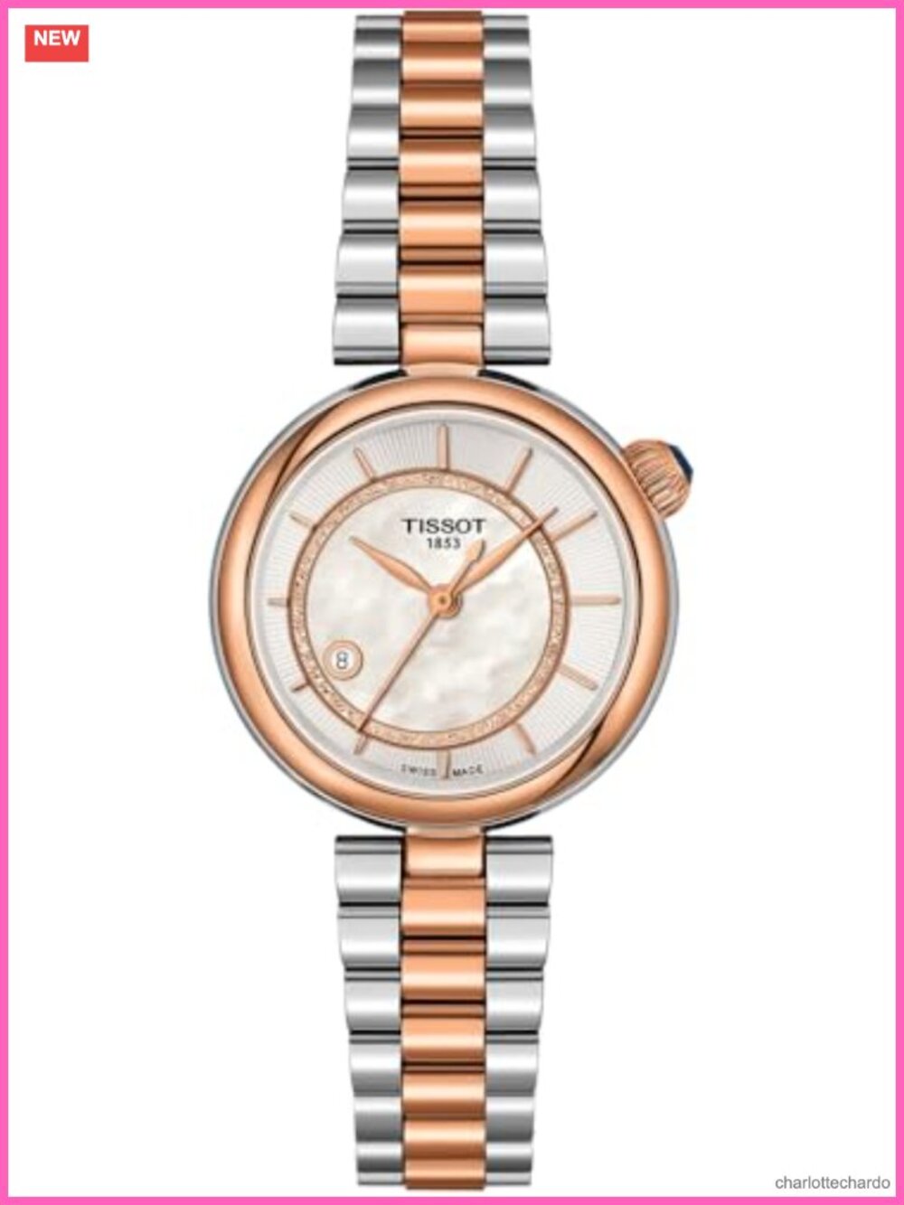 Tissot Désir Swiss Automatic 28mm Women's Dress Watch Sapphire